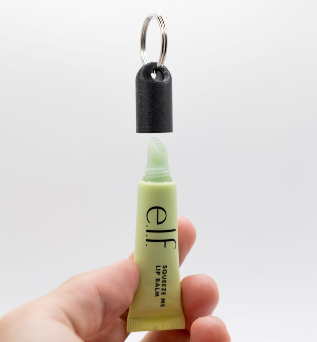 Elf Cosmetics Squeeze Me Lip Balm Keychain Cap