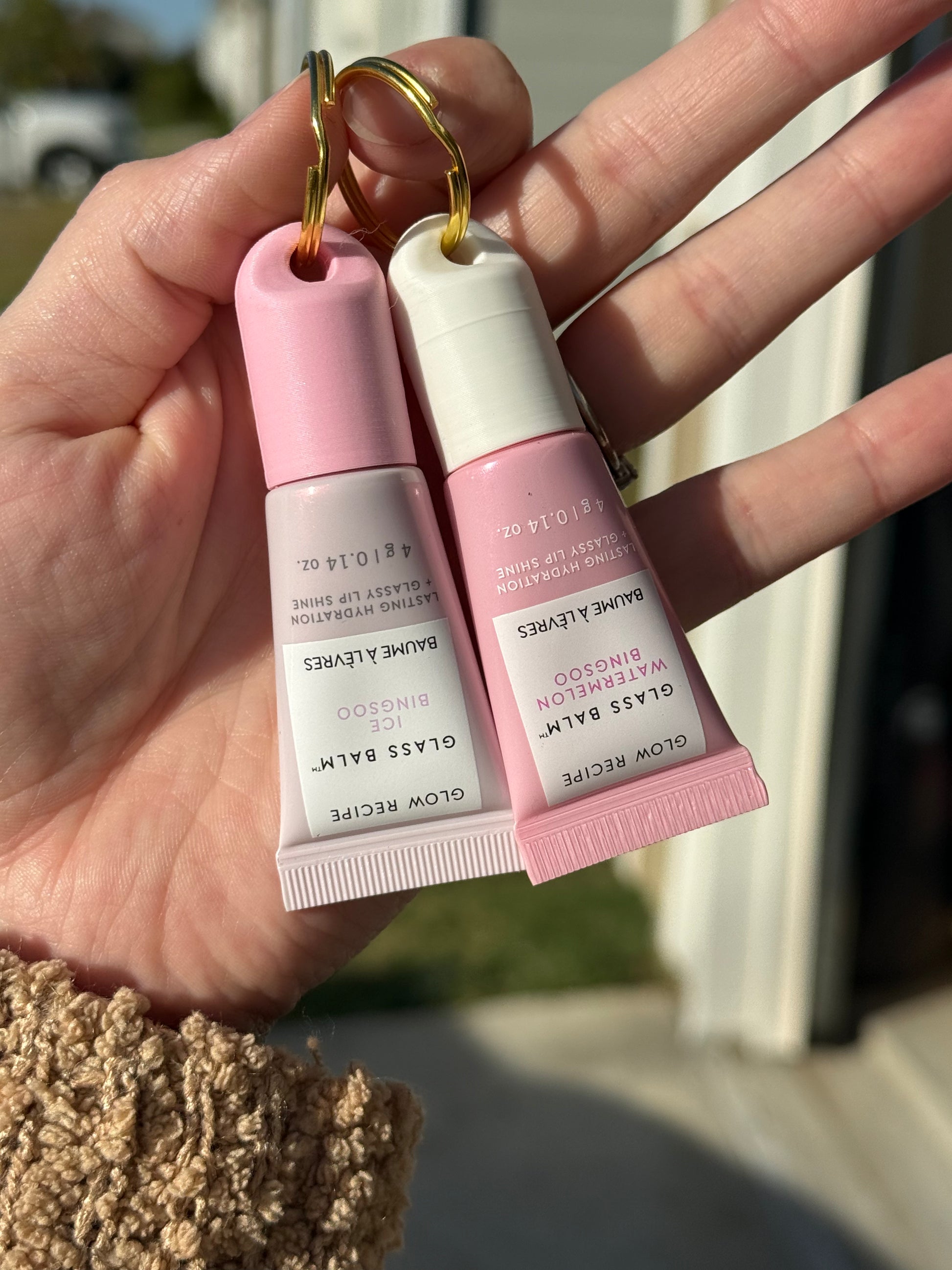 Glow Recipe Brand Keychain Cap