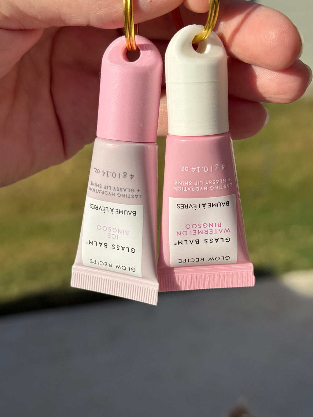 Glow Recipe Brand Keychain Cap