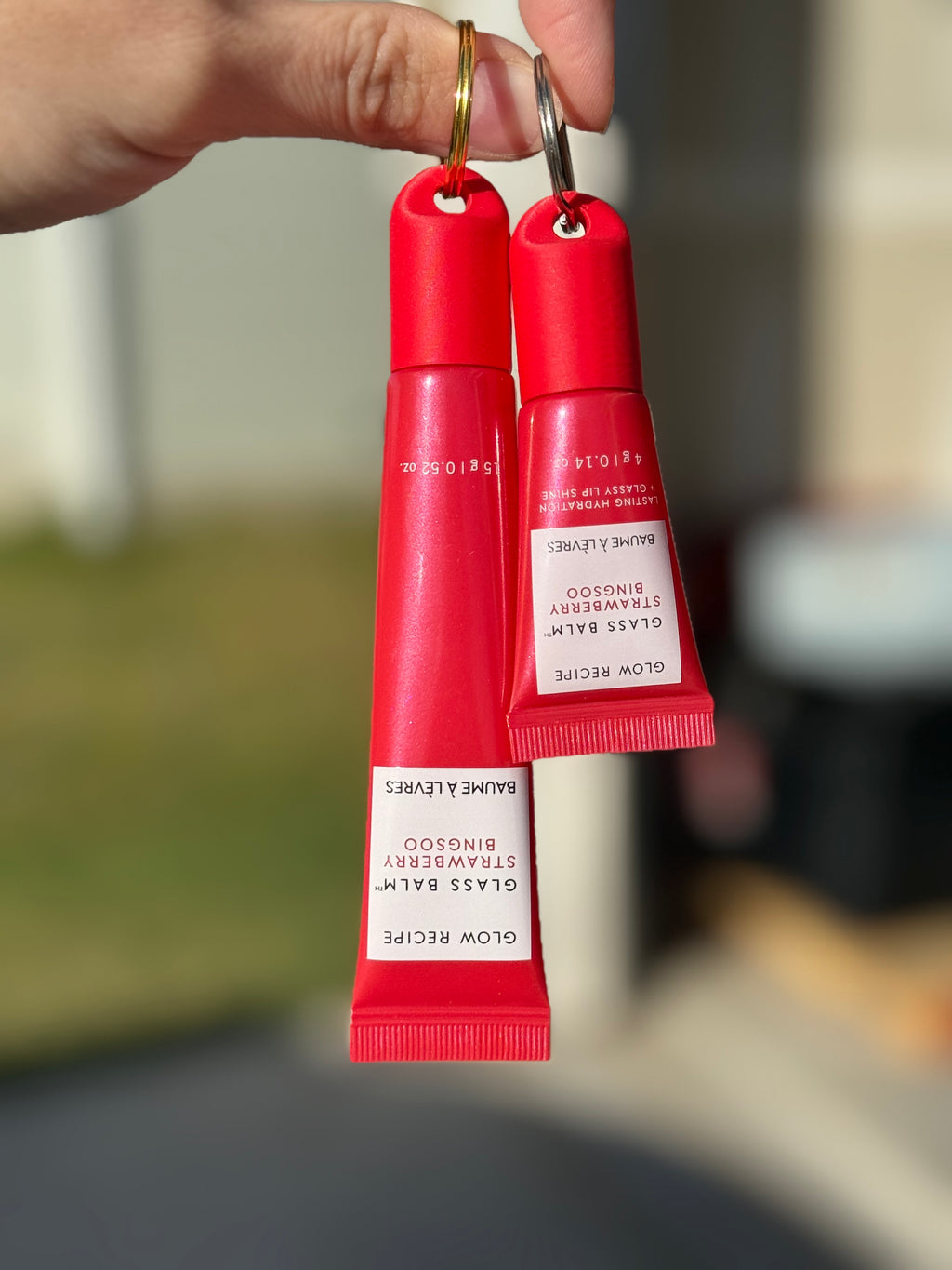 Glow Recipe Brand Keychain Cap